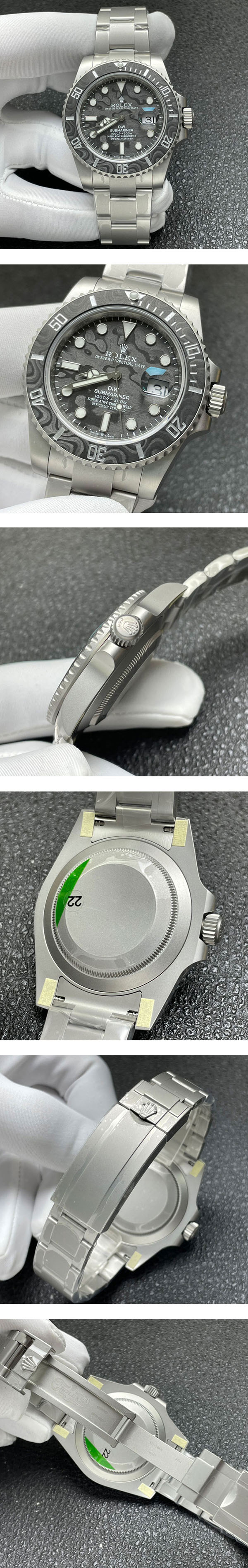 【DIW腕時計を改造する】ロレックスコピー時計 サブマリーナー SUBMARINER EOCメンズ腕時計